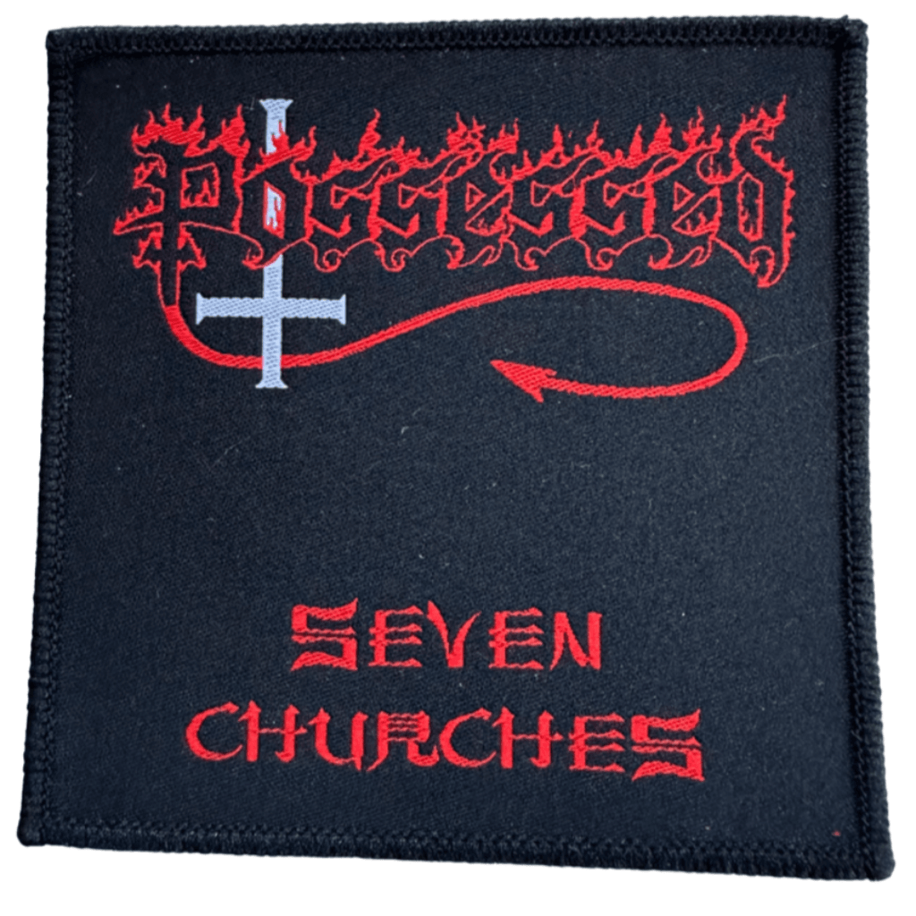 Possessed Aufnäher Patch - Motiv: Seven Churches