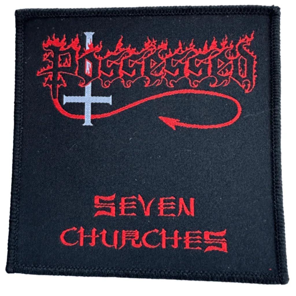 Possessed-Patch-Aufnaeher-Seven-Churches - Totenkopf.com
