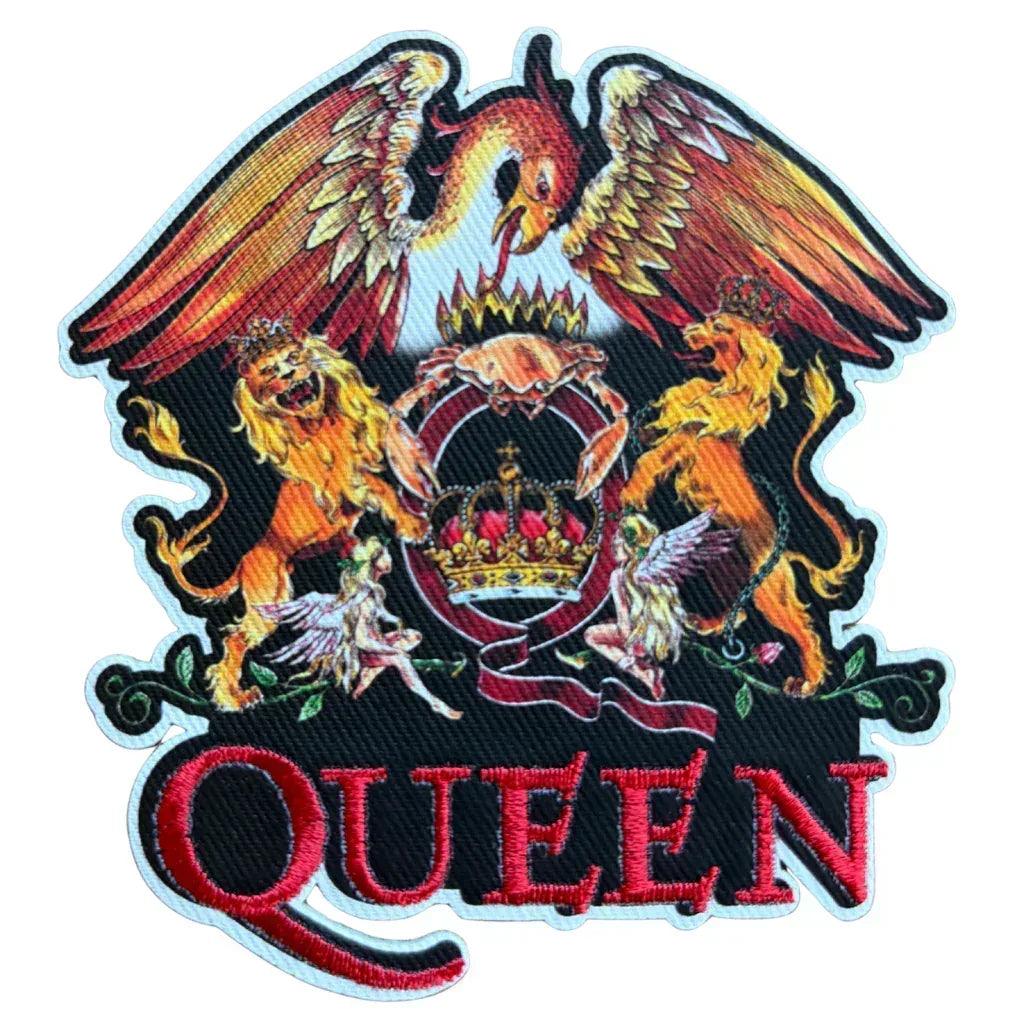 Queen Patch · Classic Crest Cut Out (8cm x 10cm) - Totenkopf.com