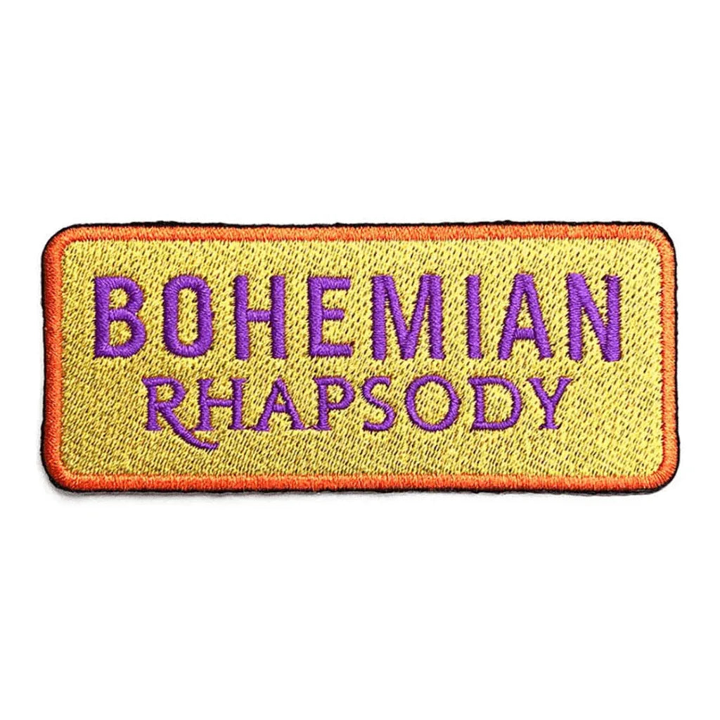 Queen Patch · Bohemian Rhapsody (10cm x 4cm) - Totenkopf.com