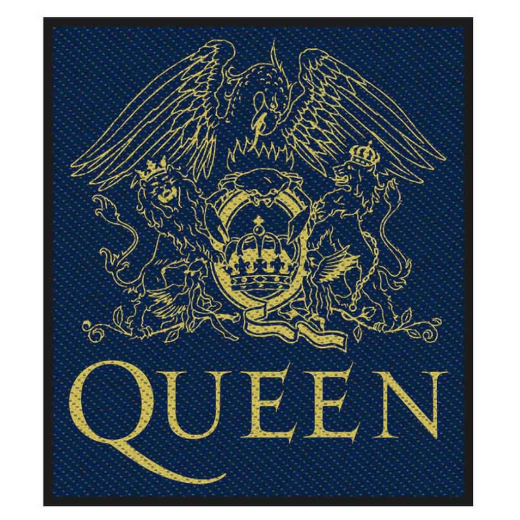 Queen Patch · Crest · Official Band Merch