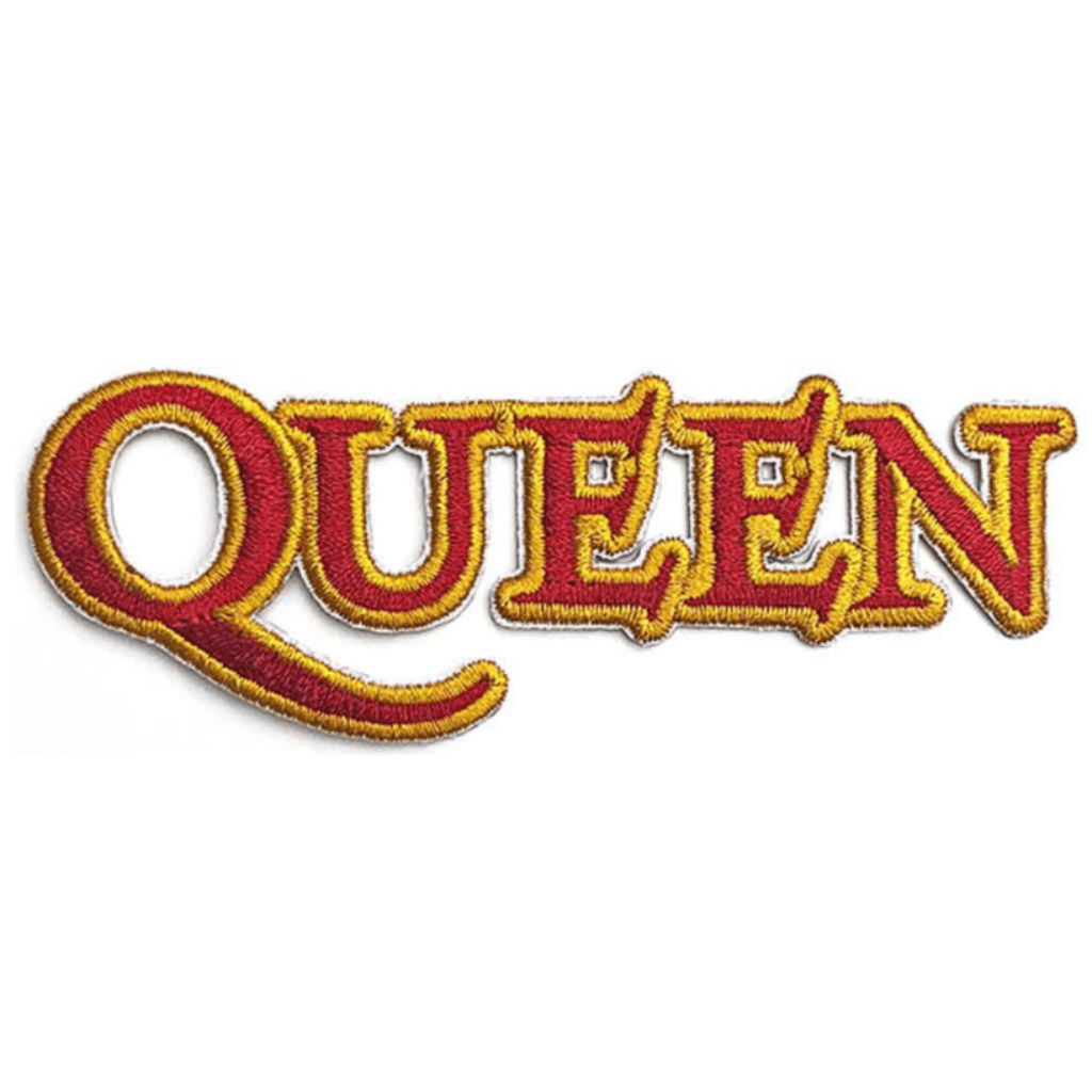 Queen Patch · Cut Out Logo · Official Music Band Merch
