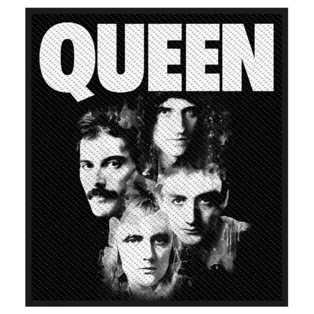 Queen-Patch-Aufnaeher-Faces - Totenkopf.com