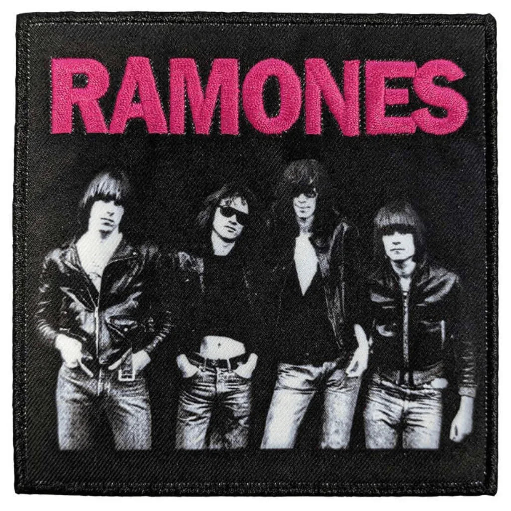 Ramones Patch · Band Photo (10cm x 10cm) - Totenkopf.com