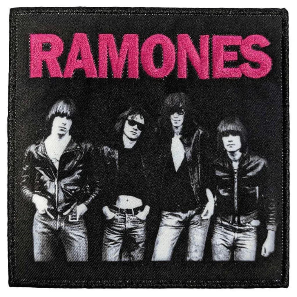 Ramones-Patch-Aufnaeher-Band-Photo - Totenkopf.com