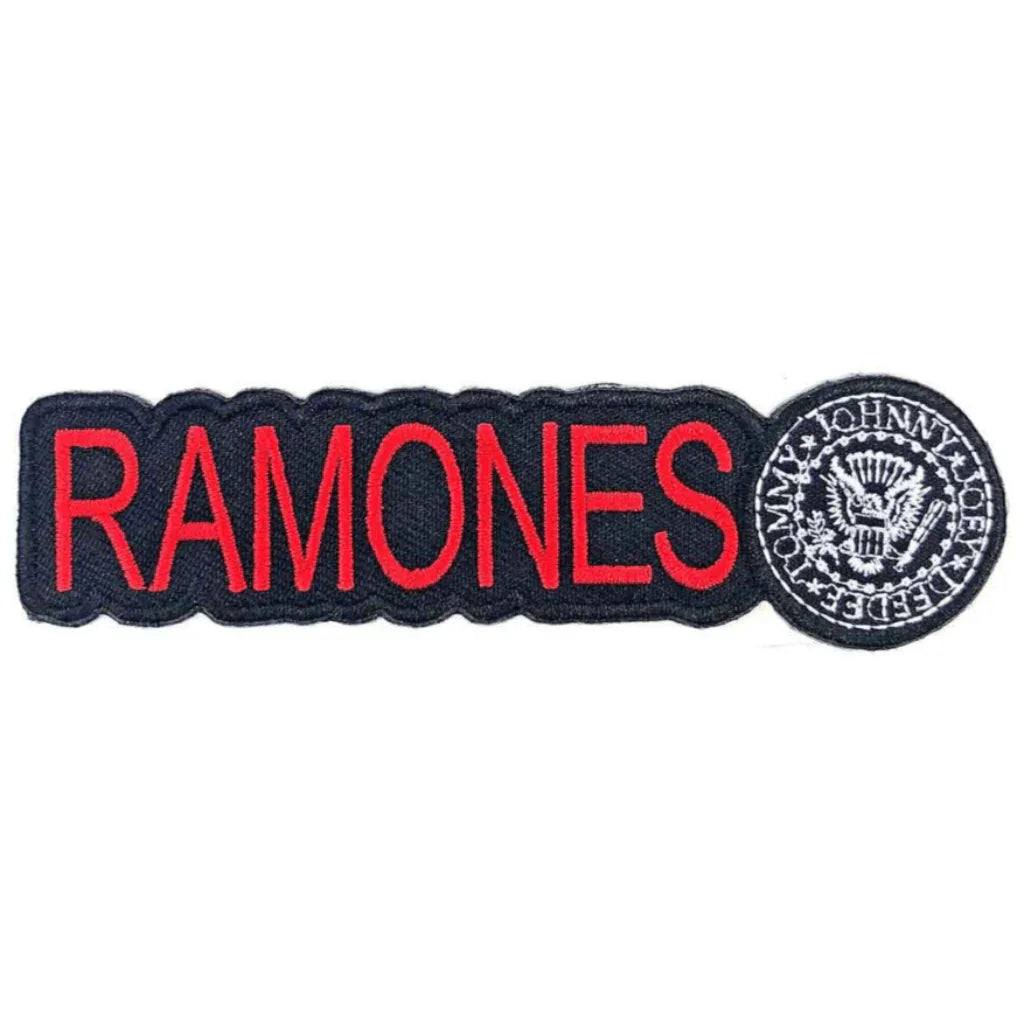 Ramones Patch · Logo and Seal (10cm x 3cm) - Totenkopf.com