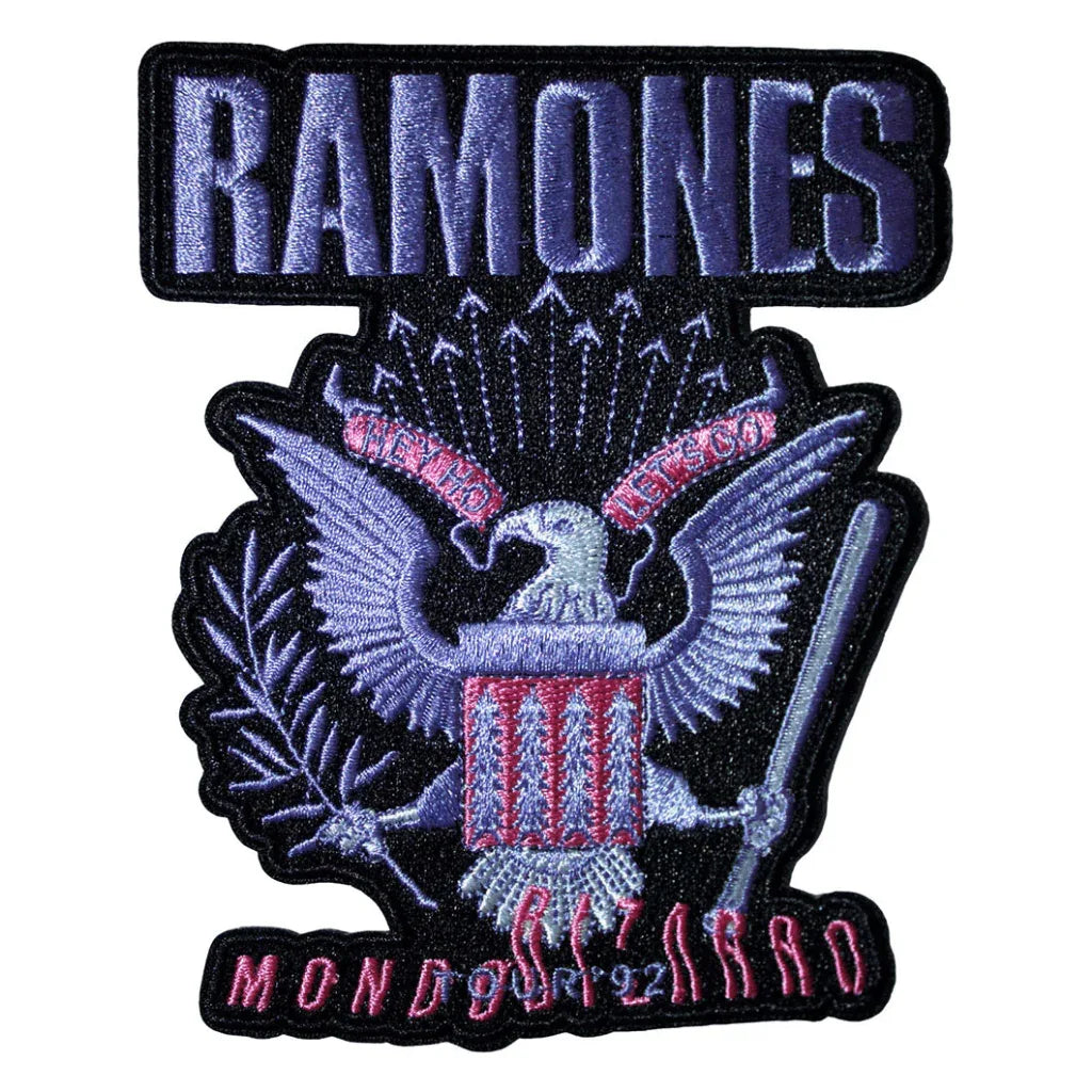Ramones Patch · Mondo Bizarro (9cm x 11cm) - Totenkopf.com
