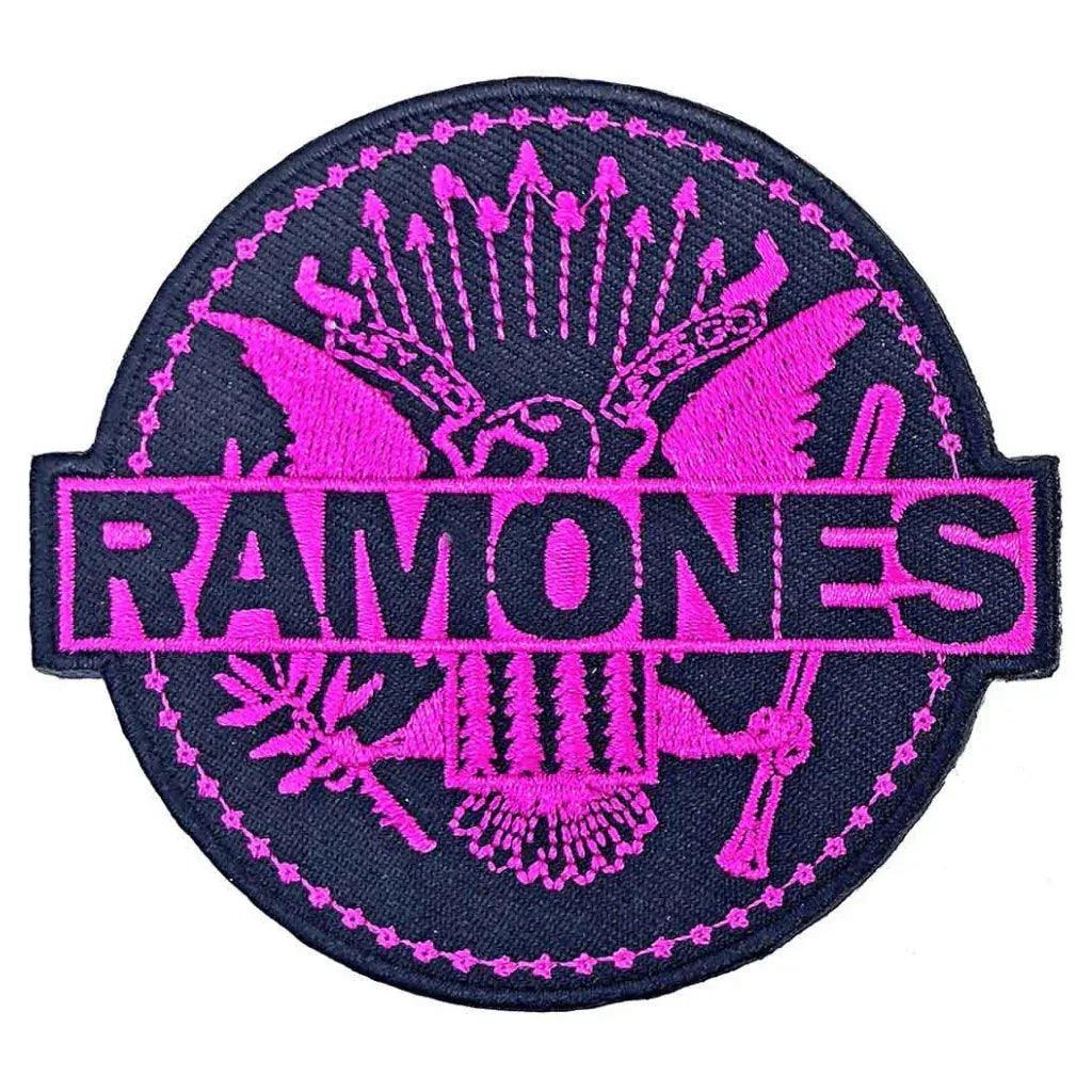Ramones-Patch-Pink-Seal - Totenkopf.com