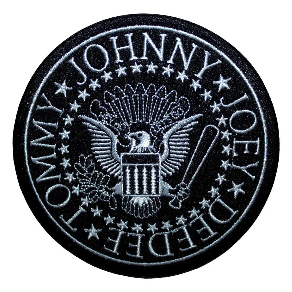 Ramones Patch Rund · Presidential Seal Black (Ø 10cm) - Totenkopf.com