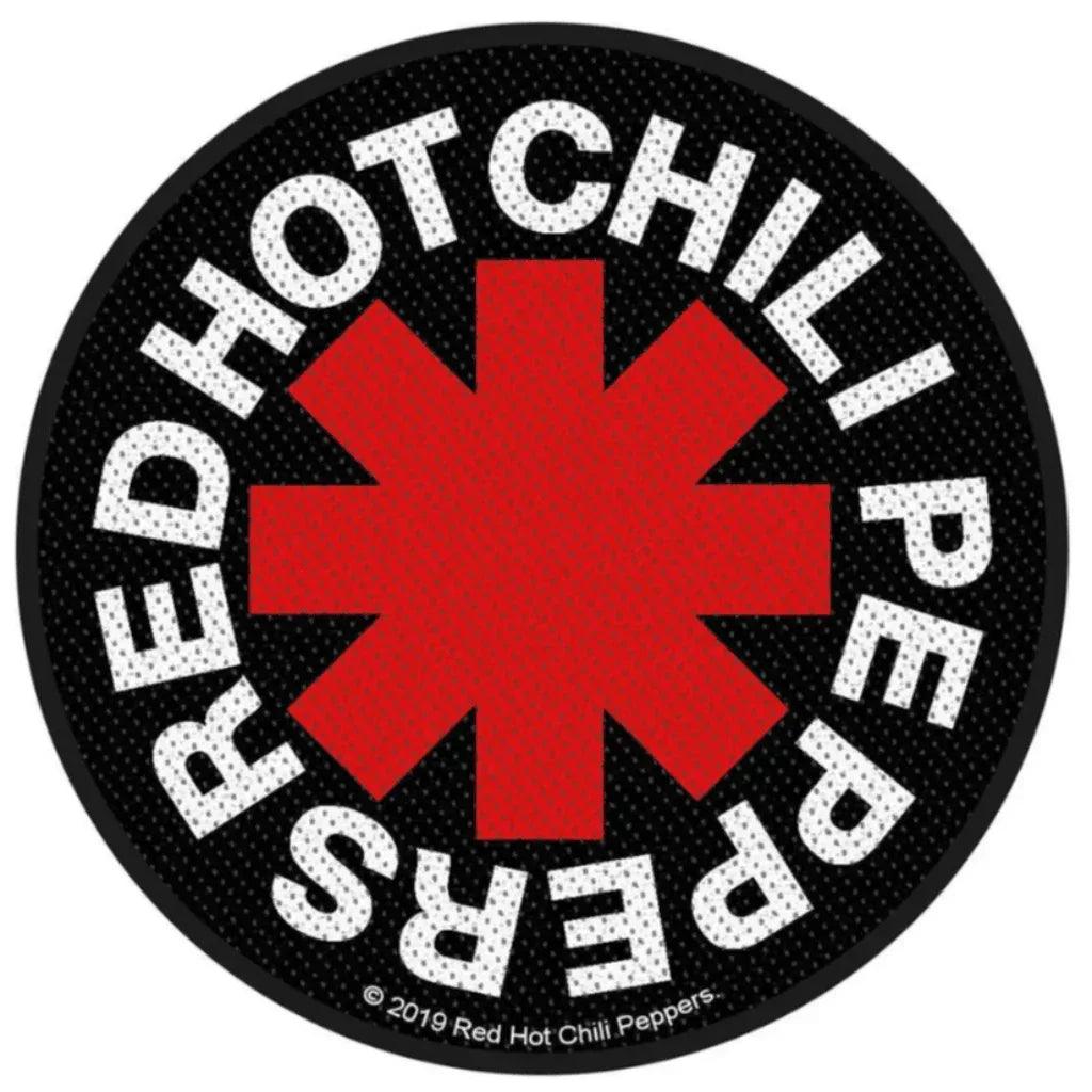 Red-Hot-Chili-Peppers-Aufnaeher-Patch-Asterisk - Totenkopf.com