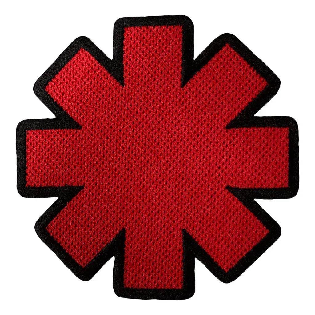 Red Hot Chili Peppers Patch Rund · Asterisk Cut Out (Ø 9cm) - Totenkopf.com
