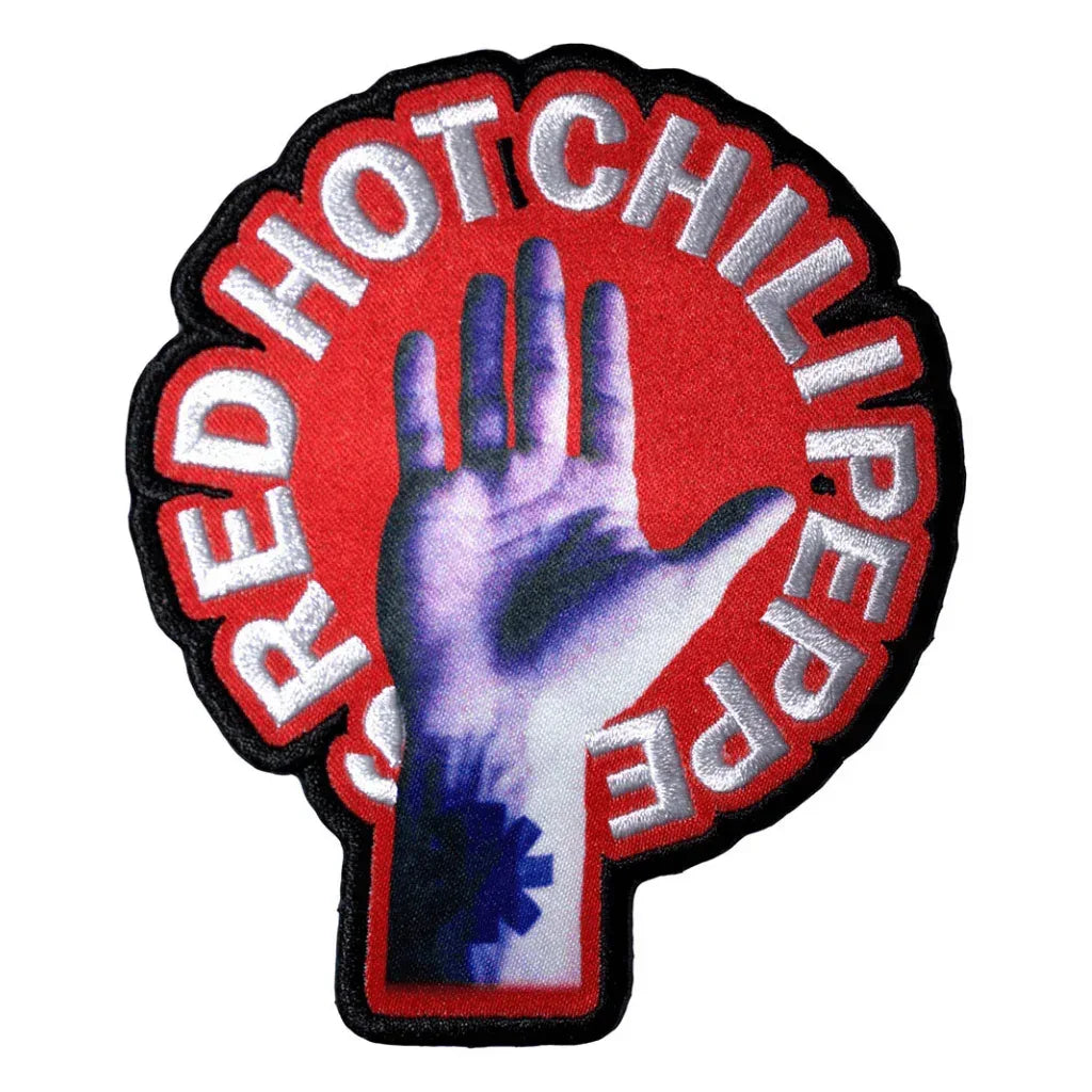 Red Hot Chili Peppers Patch Rund · Asterwrist (Ø 8cm) - Totenkopf.com