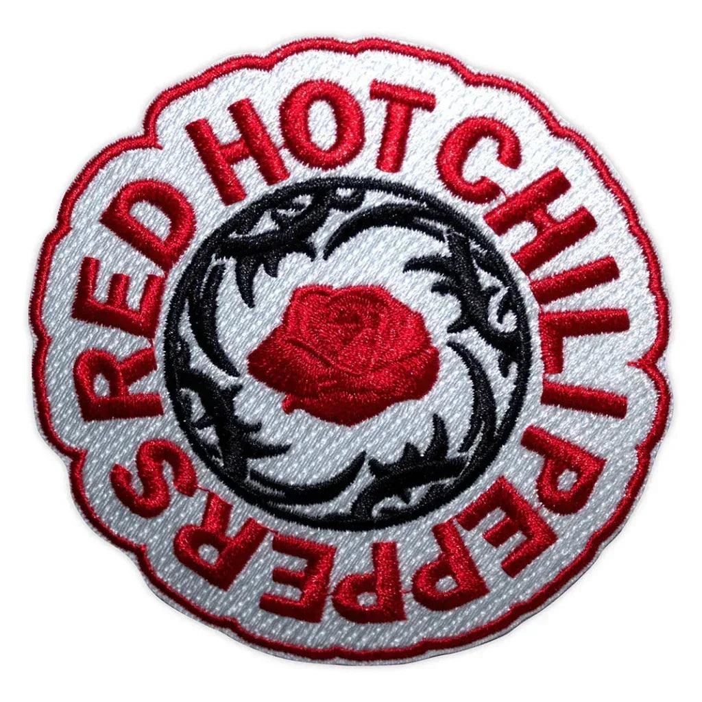 Red Hot Chili Peppers Patch Rund · Blood, Sugar, Sex & Magic (Ø 8cm) - Totenkopf.com