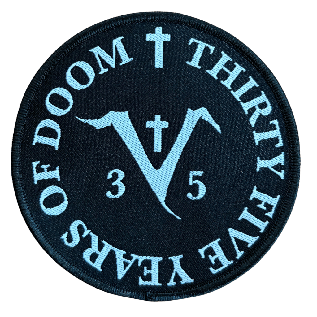 Saint Vitus Patch Rund · 35 Years Of Doom (Ø 9cm)