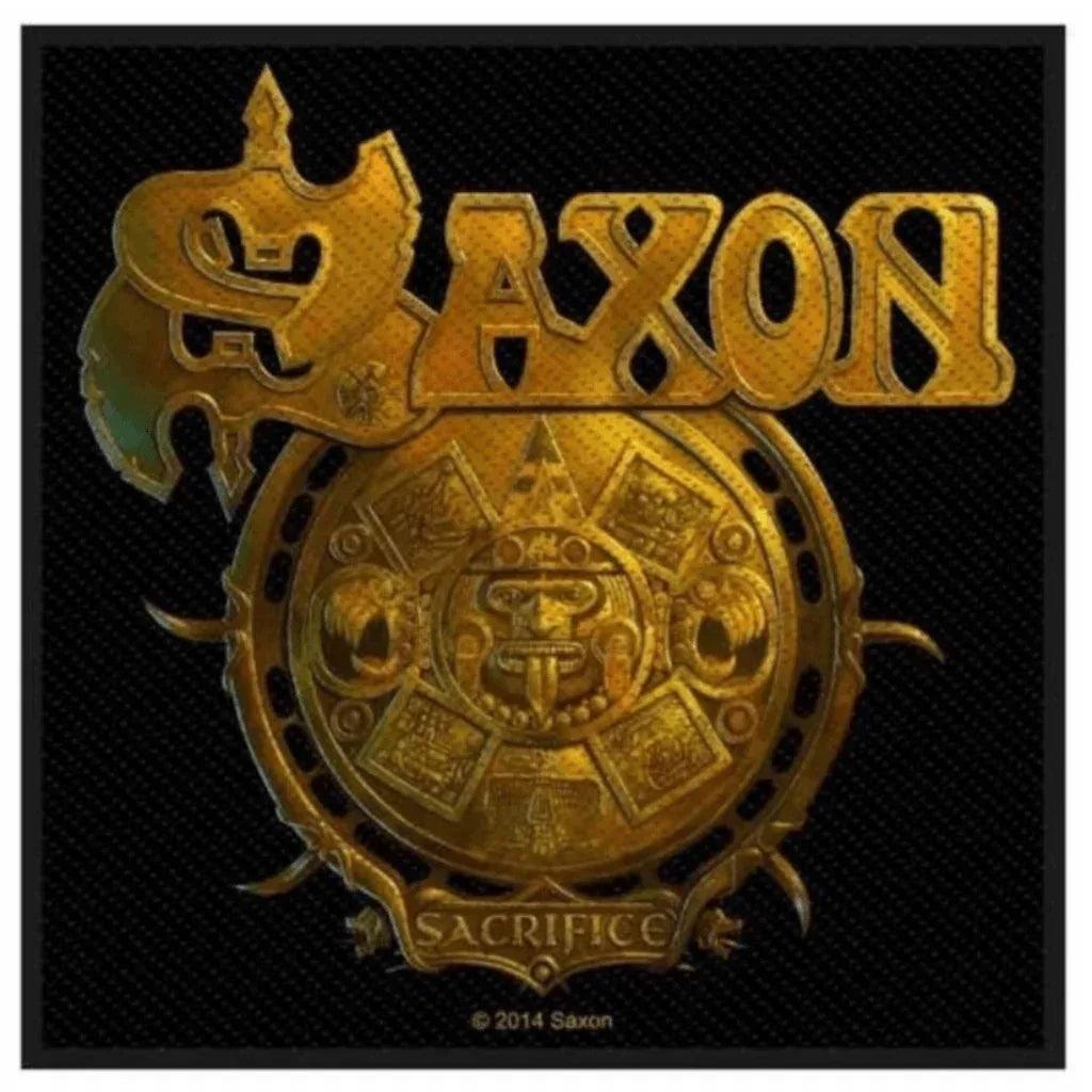 Saxon-Patch-Aufnaeher-Sacrifice - Totenkopf.com