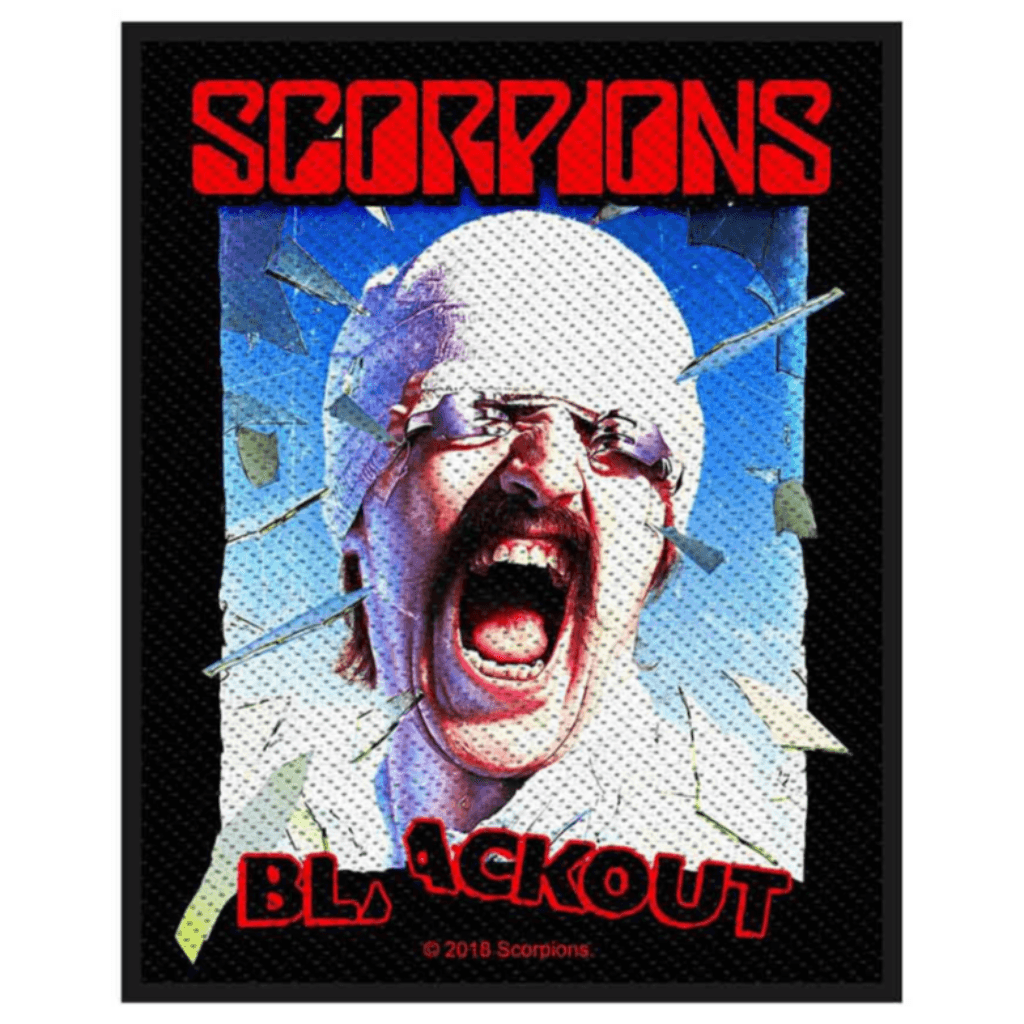 Scorpions Aufnäher Patch Blackout