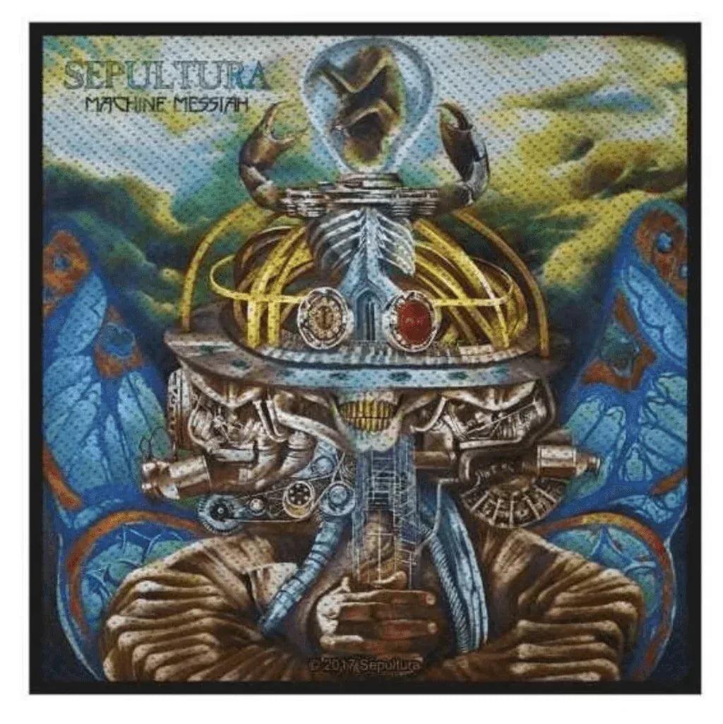 Sepultura-Patch-Aufnaeher-machine-messiah - Totenkopf.com