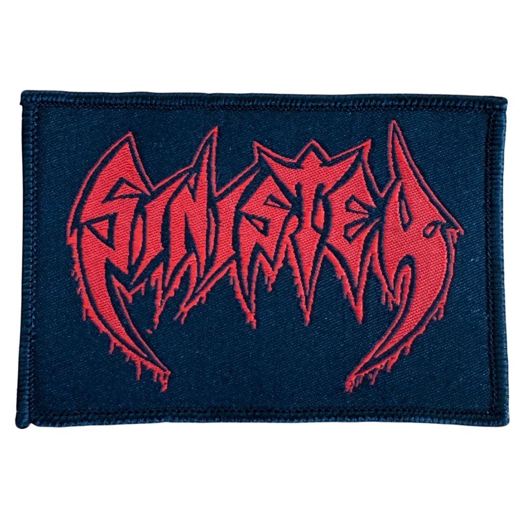 Sinister Patch · Bloody Logo