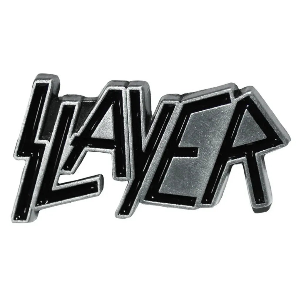 Slayer Anstecker Pin · Logo (4cm x 3cm) - Totenkopf.com