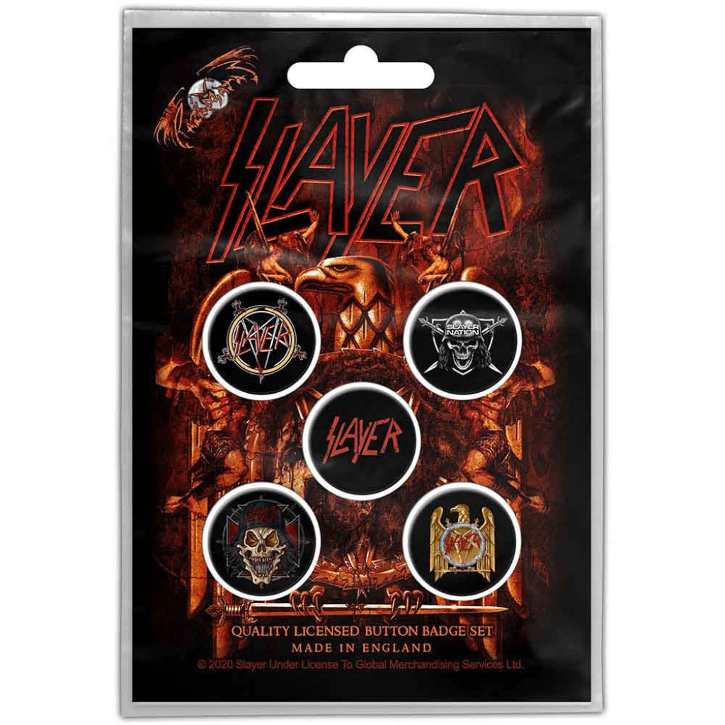 Slayer Button · Eagle · Band Merch