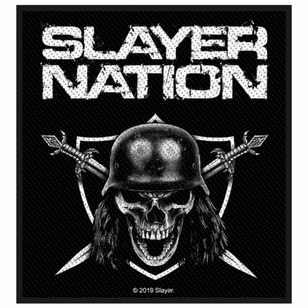 Slayer Patch · Nation Wehrmacht Skull (10cm x 10cm) - Totenkopf.com