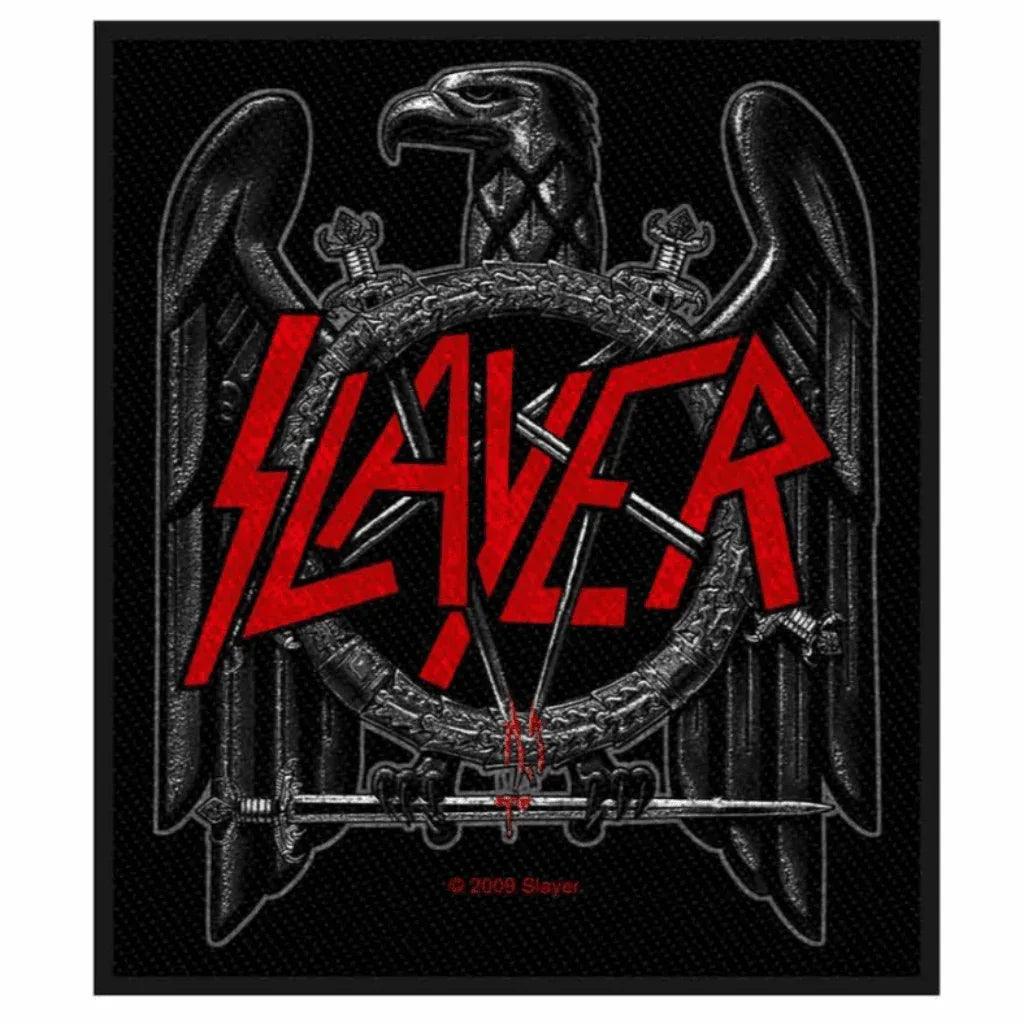 Slayer_Standard_Patch_Black_Eagle - Totenkopf.com