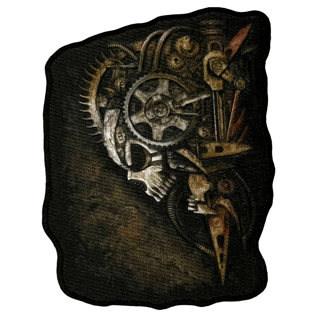 Spiral Biker Motiv Patch · Diesel Punk