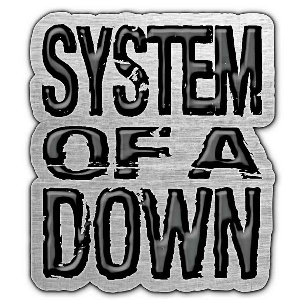 System Of A Down Anstecker Pin · Logo (3cm x 4cm)