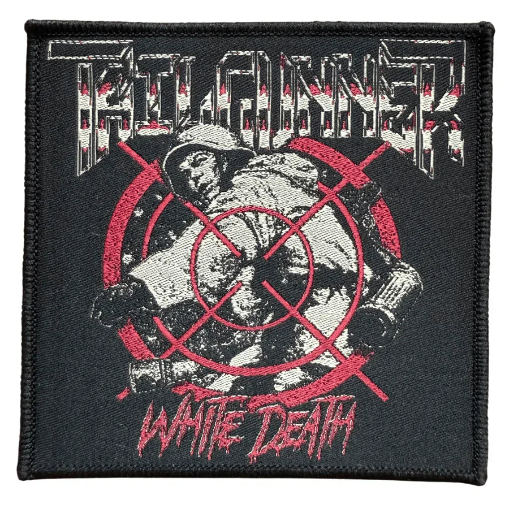 Tailgunner Patch · White Death (10cm x 10cm) - Totenkopf.com