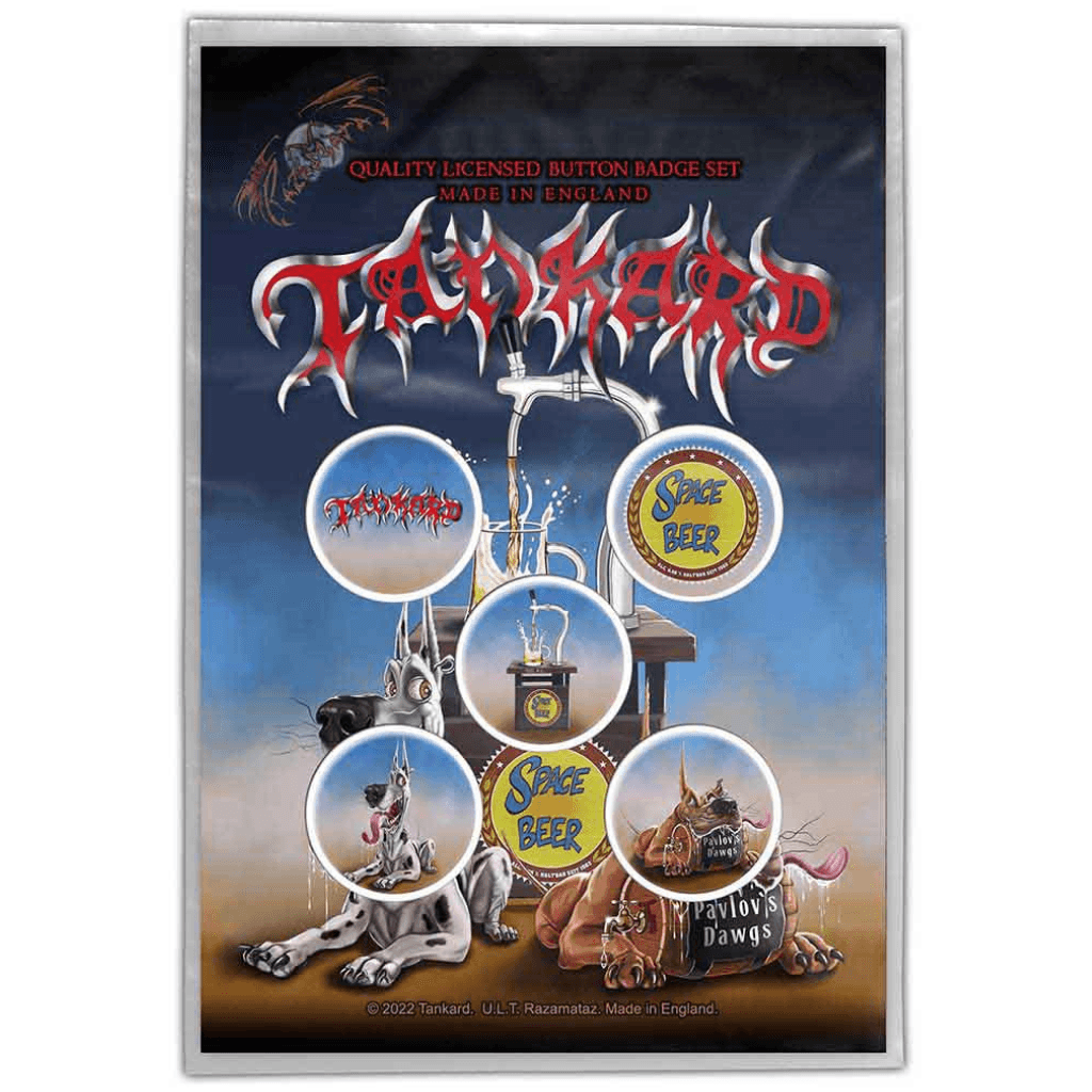 Tankard Button · Pavlovs Dogs · Band Merch