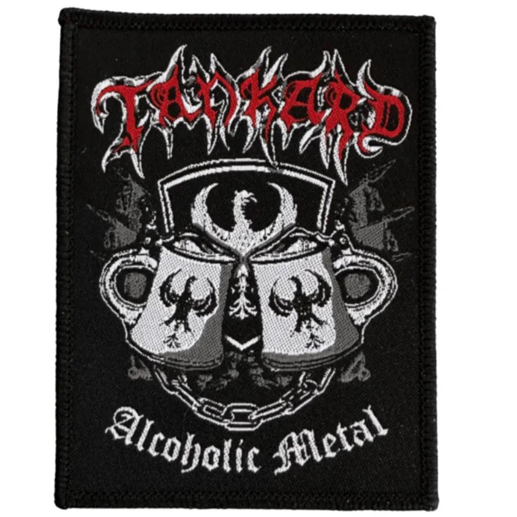 Tankard-Patch-Aufnaeher-Alcoholic-Metal - Totenkopf.com