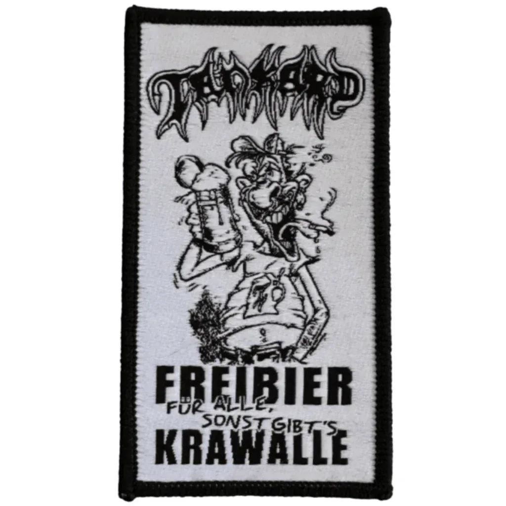 Tankard Patch · Freibier Für Alle (5cm x 10cm) - Totenkopf.com