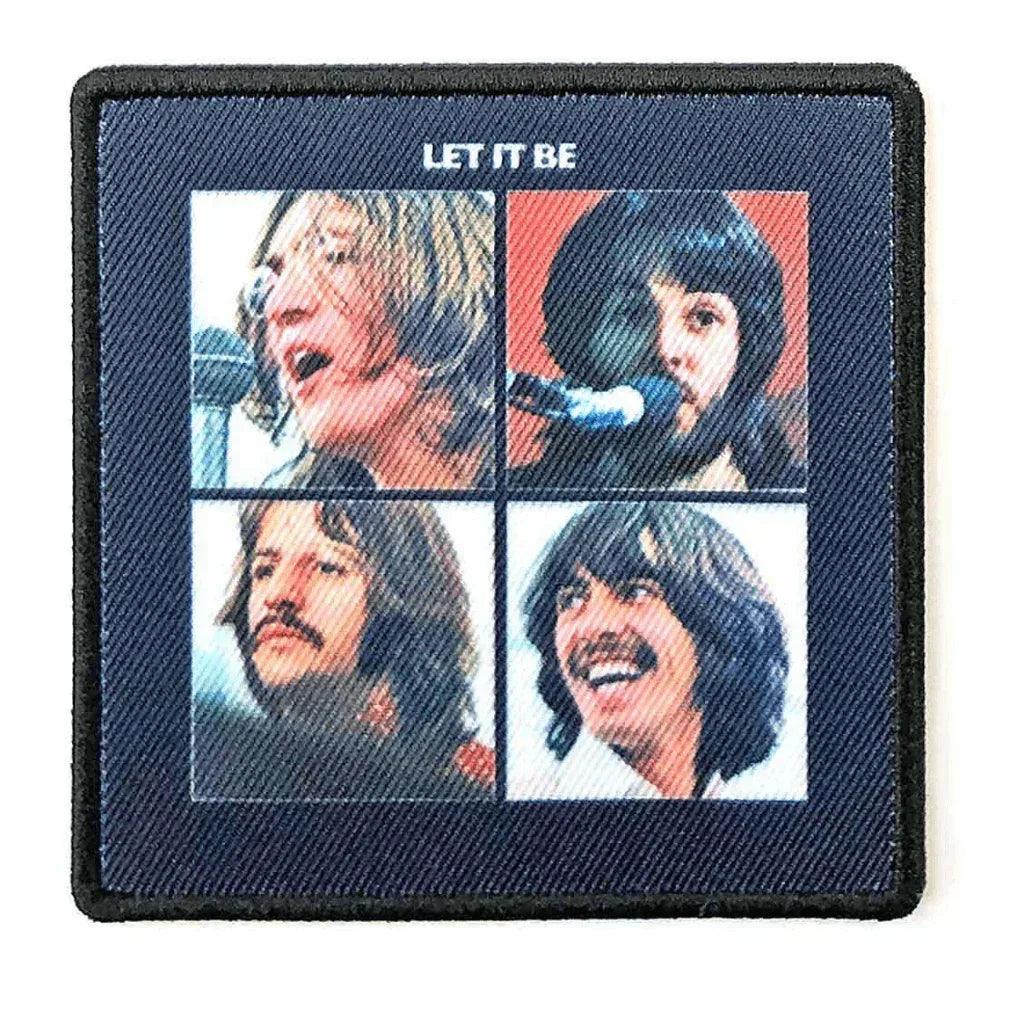 The-Beatles-Merch-Patch-Let-It-Be-Cover-Album - Totenkopf.com