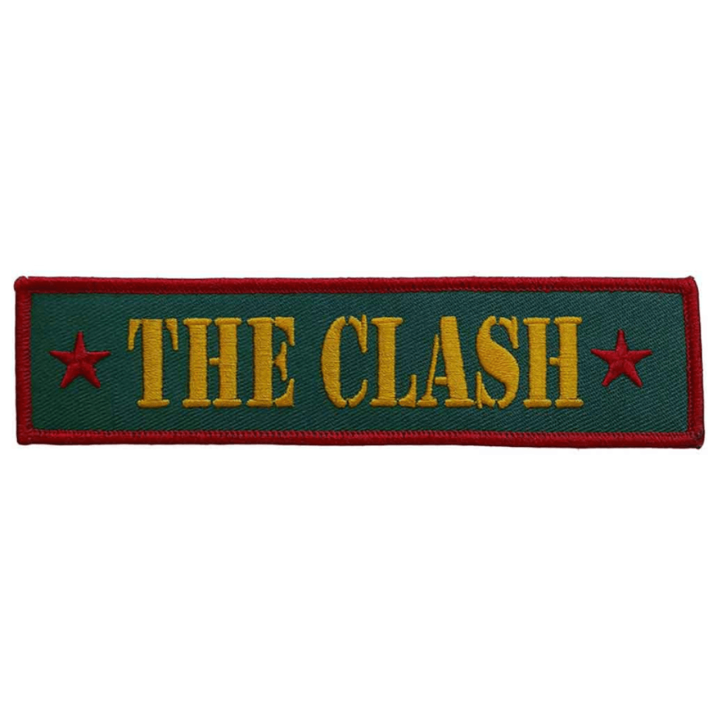 The Clash Aufnaeher Stripe Patch - Motiv: Army Logo