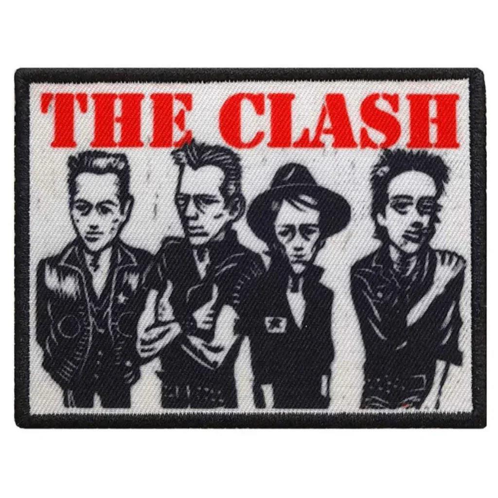 The-Clash-Aufnaeher-Patch-Characters - Totenkopf.com