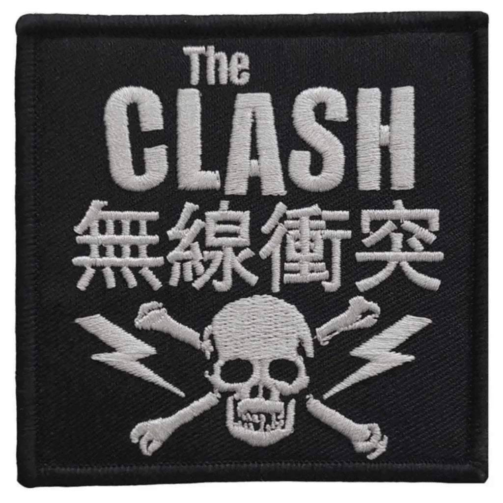 The Clash Patch · Skull & Crossbones (8cm x 8cm) - Totenkopf.com