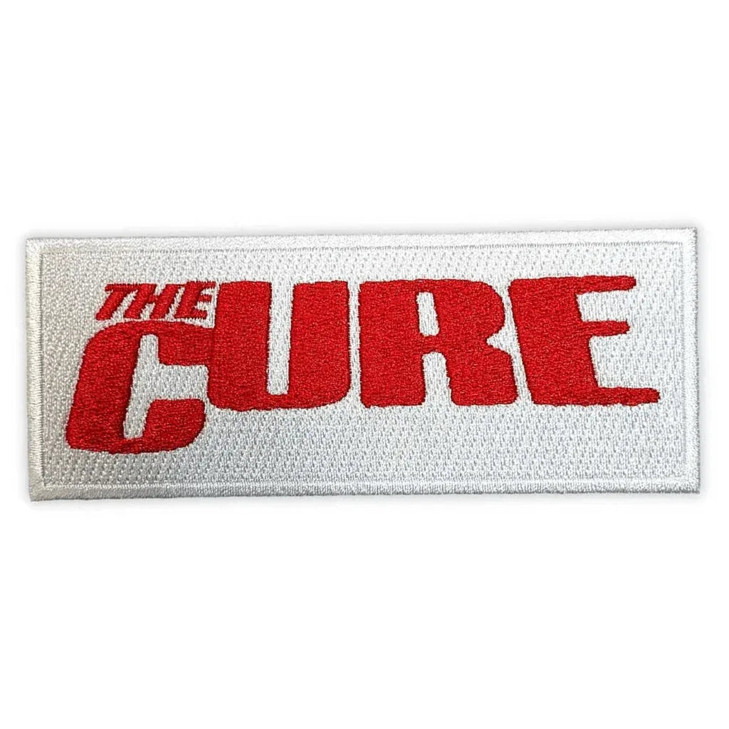 The Cure Patch · Logo Red (11cm x 4cm) - Totenkopf.com