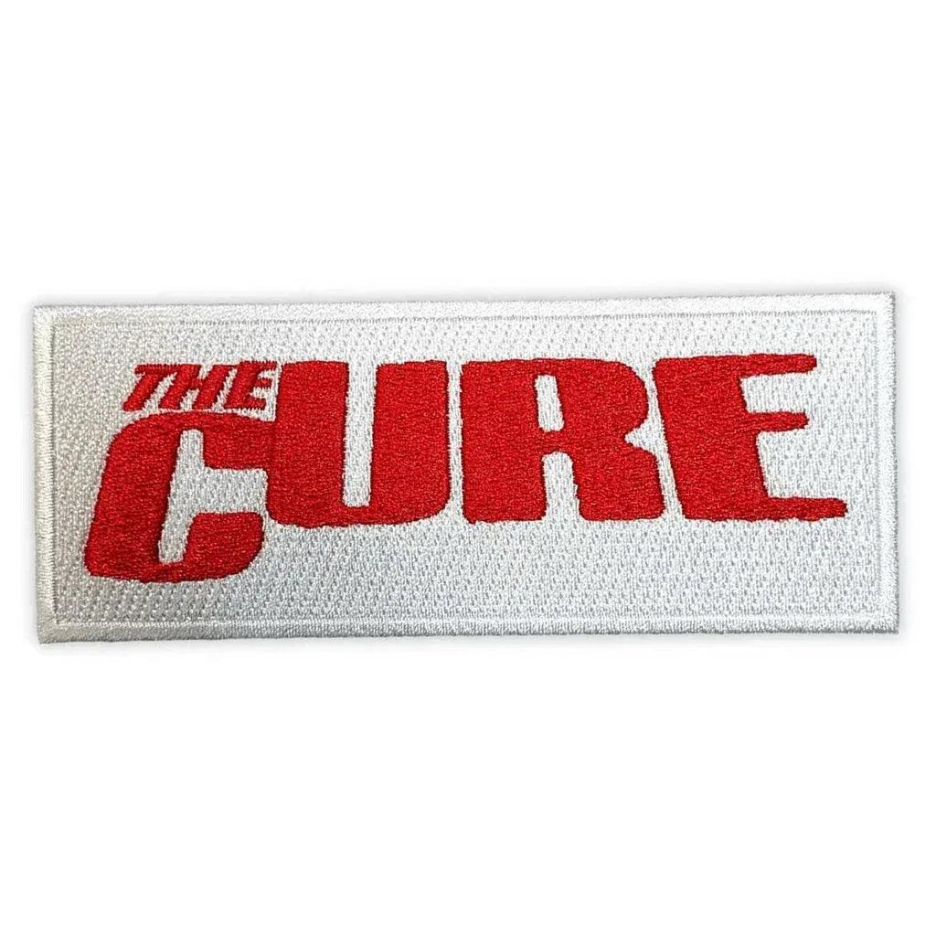The-Cure-Patch-Aufnaeher-Red-Logo - Totenkopf.com