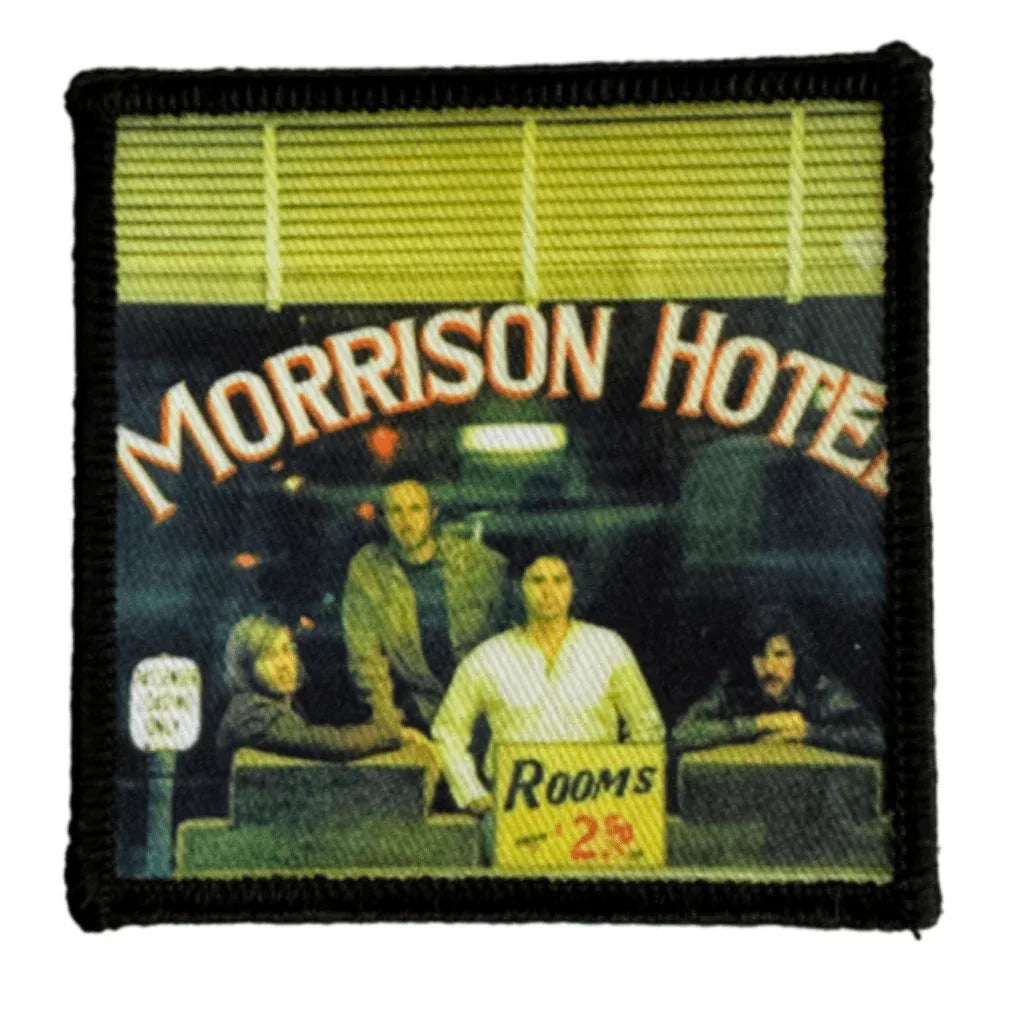 The Doors Patch · Morrison Hotel (7cm x 7cm) - Totenkopf.com