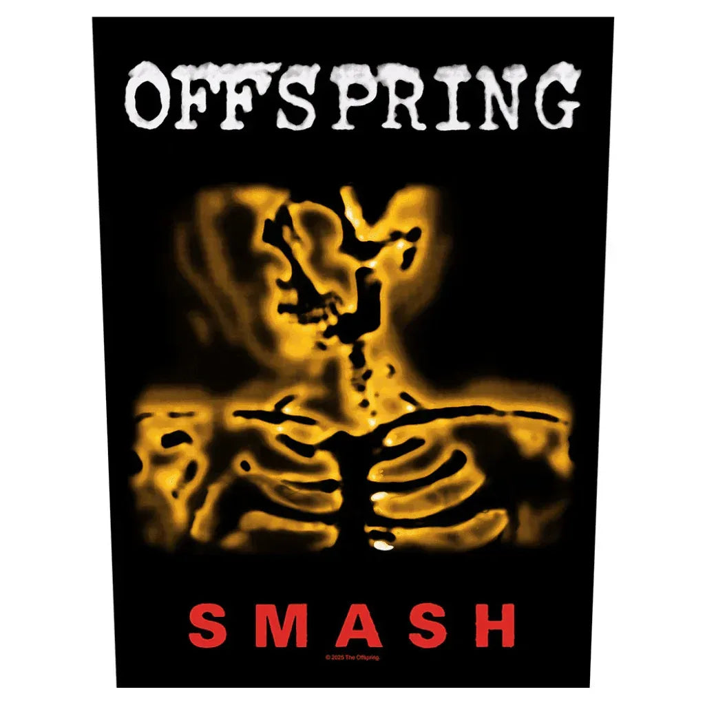 The Offspring Backpatch Rückenaufnäher · Smash (29cm x 34cm) - Totenkopf.com