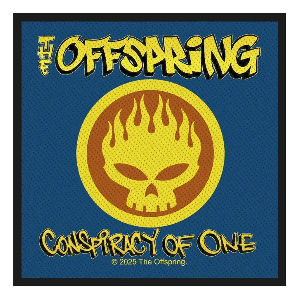 The Offspring Patch · Conspiracy Of One (10cm x 10cm) - Totenkopf.com