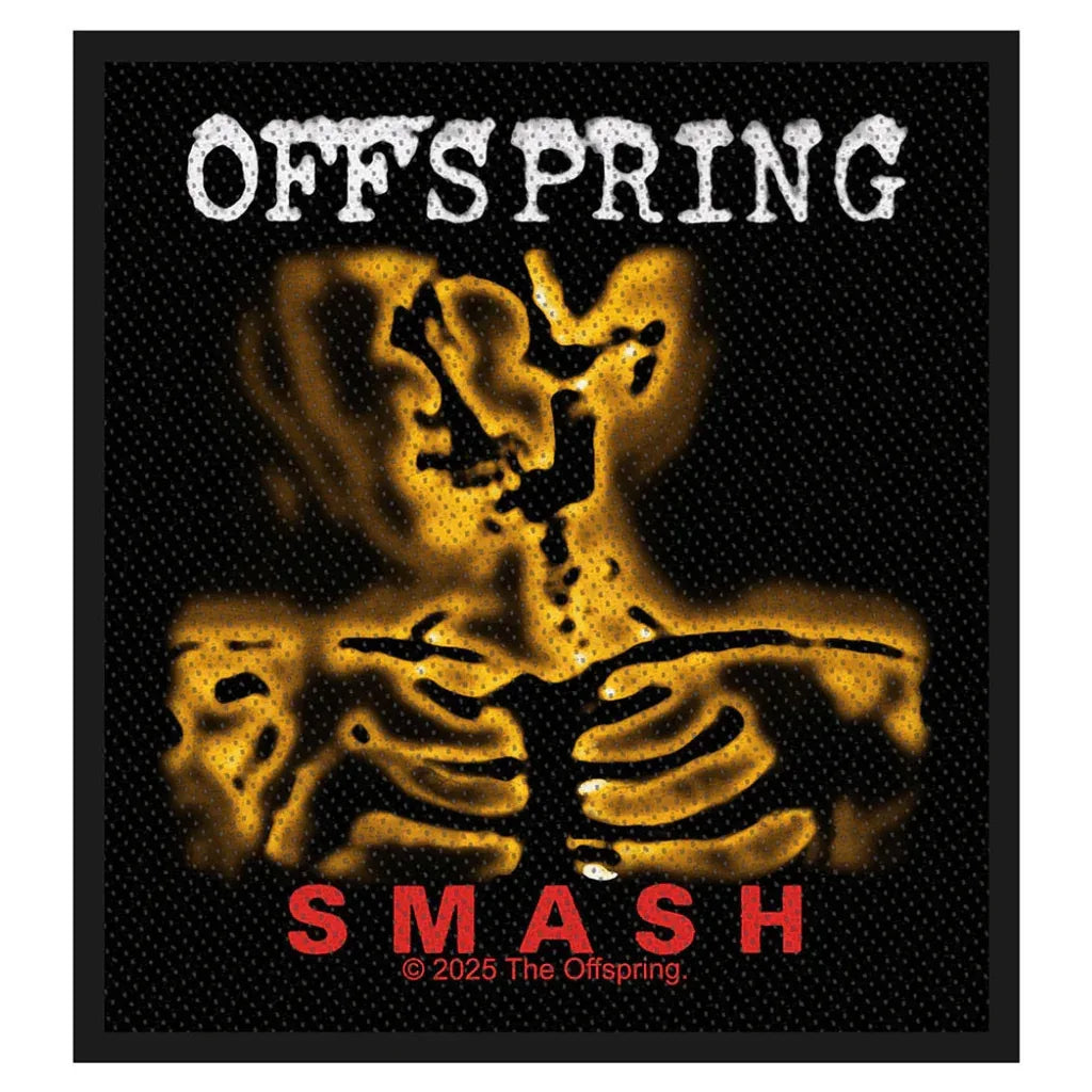 The Offspring Patch · Smash (9cm x 10cm) - Totenkopf.com