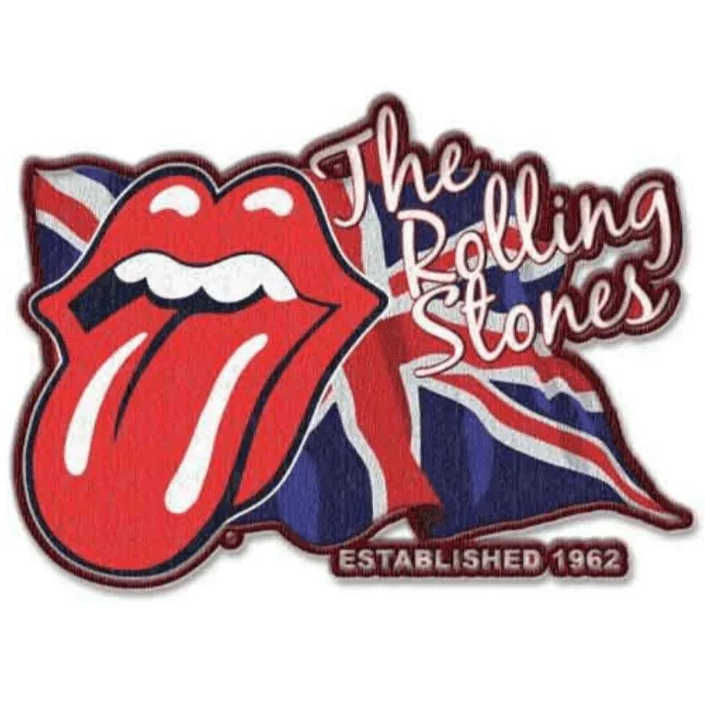 The Rolling Stones Patch · Lick The Flag (9cm x 6cm) - Totenkopf.com