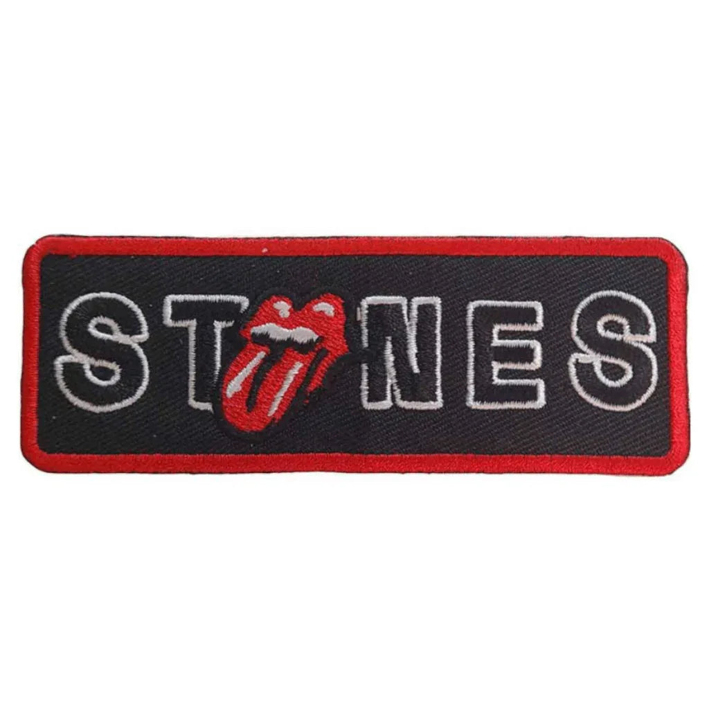 The Rolling Stones Patch · No Filter Licks (10cm x 3cm) - Totenkopf.com