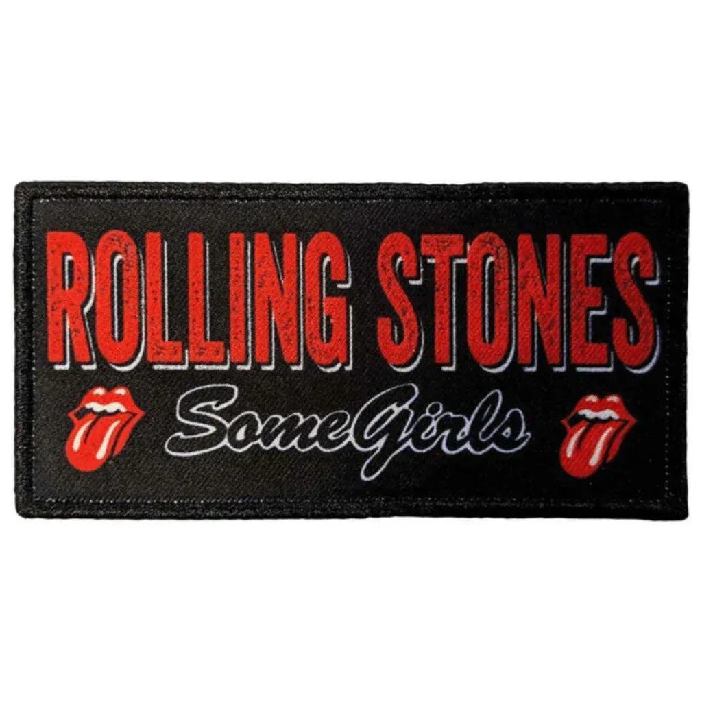 The-Rolling-Stones-Patch-Aufnaeher-Some-Girls-Stripe - Totenkopf.com