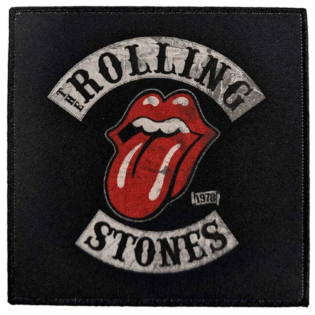 The Rolling Stones Patch · Tour 1978 (10cm x 10cm) - Totenkopf.com