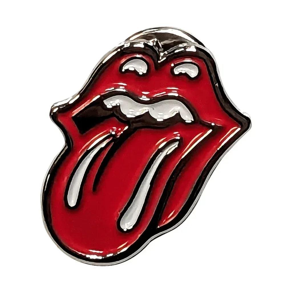 The-Rolling-Stones-Pin-Anstecker-Kleine-Zunge - Totenkopf.com