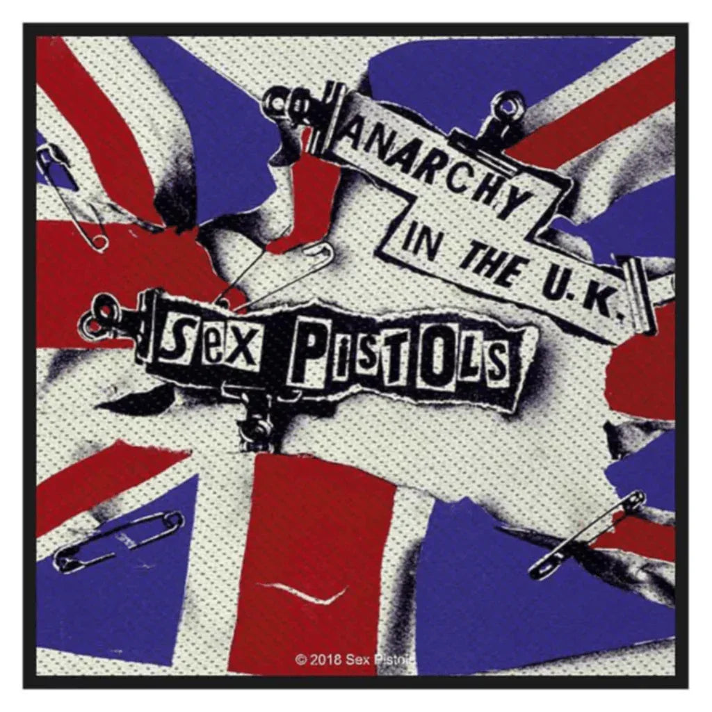 The Sex Pistols Patch · Anarchy in the UK (9cm x 9cm) - Totenkopf.com