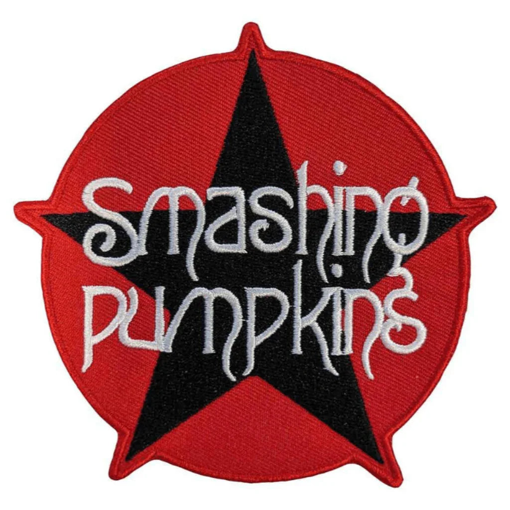 The Smashing Pumpkins Patch Rund · Star Logo - Totenkopf.com
