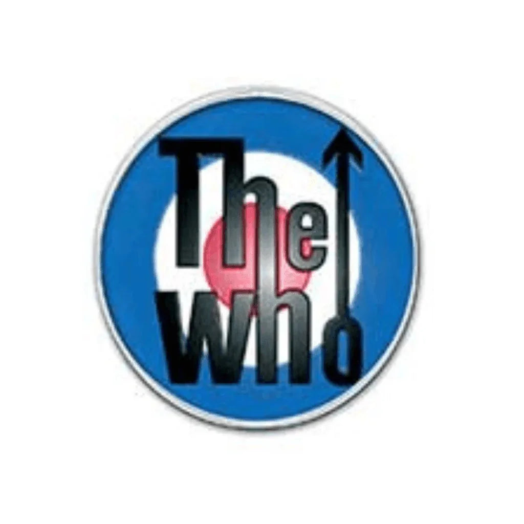 The Who Kleiner Anstecker Pin Rund · Target (Ø 2cm) - Totenkopf.com